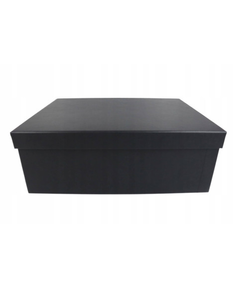 Pudełko na prezent - 38x29x12cm - czarne